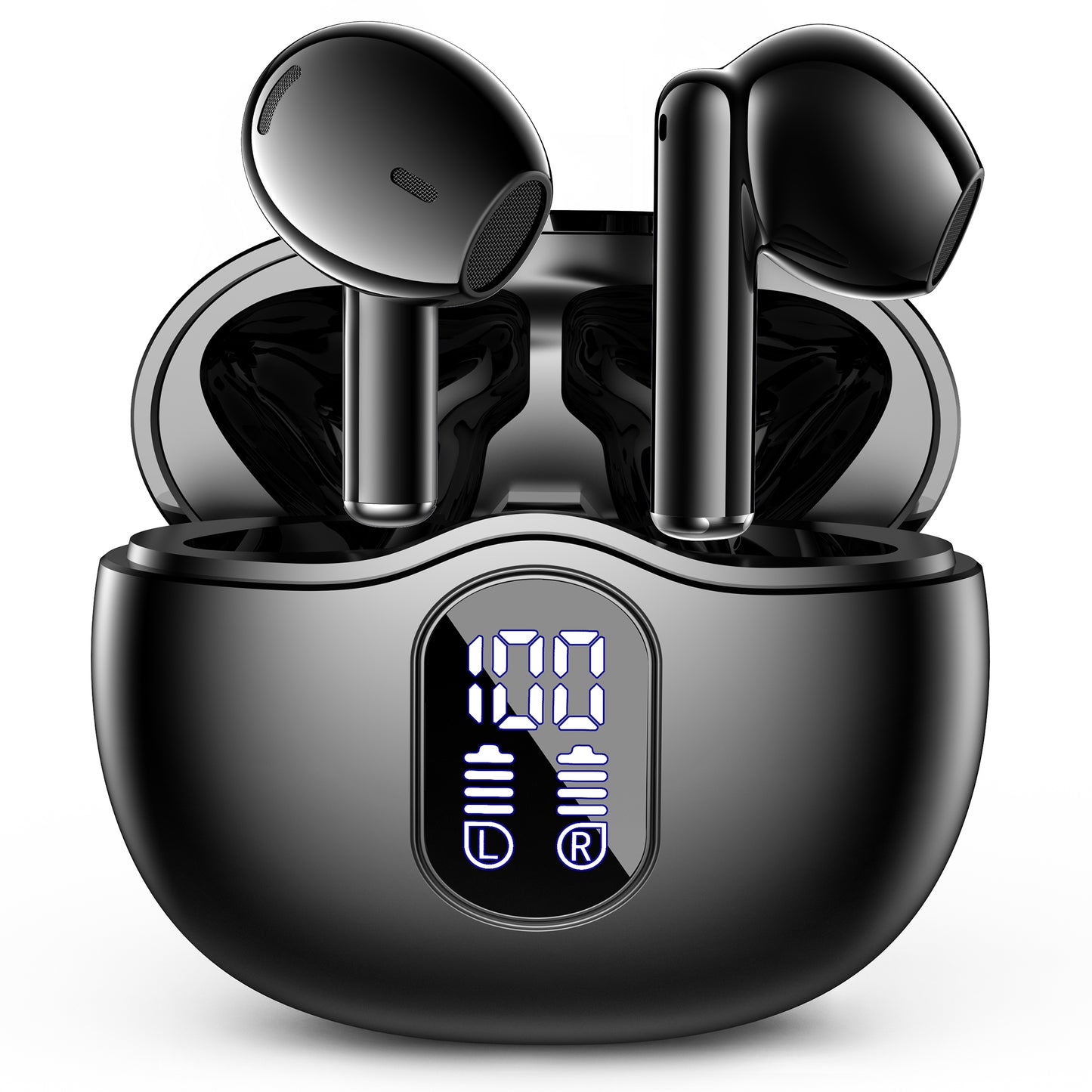 VEATOOL Wireless In-Ear Earbuds, Hi-Fi Stereo 3D Bass Ear Buds, 4 ENC Noise Cancelling Mic, 36Hrs Playing Time, IP7 Waterproof