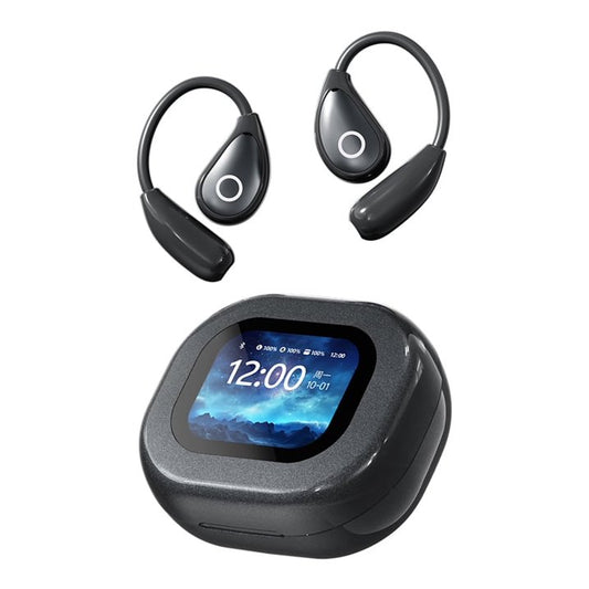 VEATOOL M94 Open Headset, Smart Touch Screen, 60Hrs of Playback, ENC Clear Talk, Multiple EQ Modes