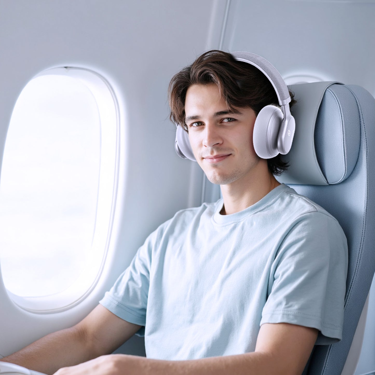 VEATOOL T1 Bluetooth Headphones Over Ear,72H Playtime, Foldable Lightweight Headset with Mic, Memory Foam Ear Cups