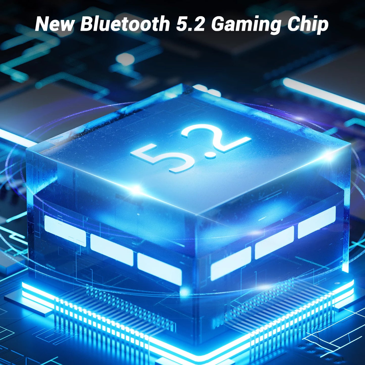 N35 wireless Bluetooth gaming headset Bluetooth 5.2 ultra clear biofilm HD microphone cool lighting